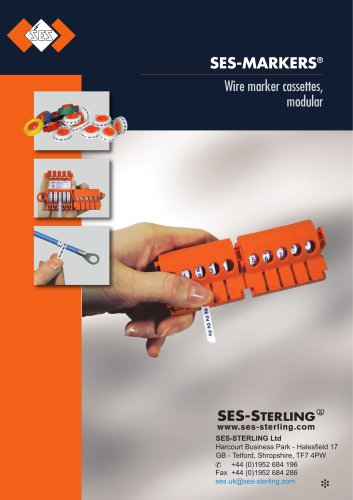 Wire Marker Cassettes SES-MARKERS