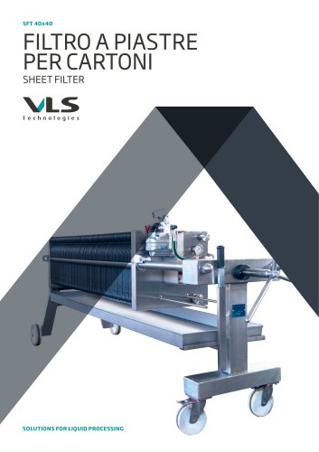 Sheet Filter - SFT 40