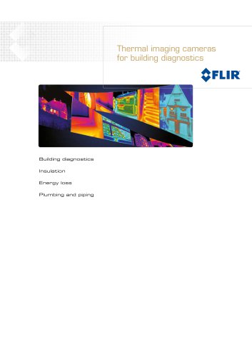 Thermal imaging cameras for Building diagnostics