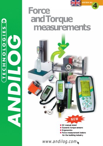 Andilog - Force and Torque Measurements