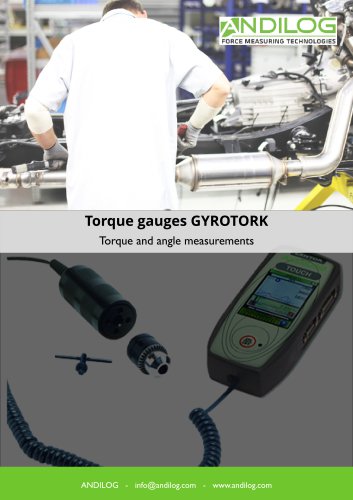 Gyrotork - Torque gauge with angle