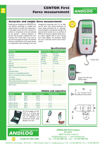 Simple force gauge Centor First