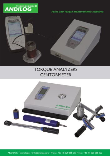 Torque analyzer - Centormeter