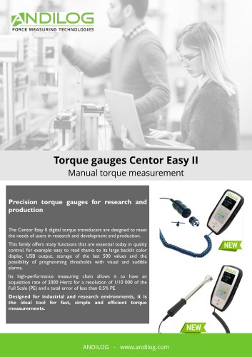 Torque gauges Centor Easy
