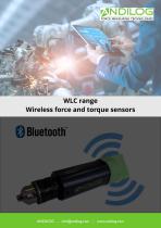 Wireless Bluetooth force and torque sensors