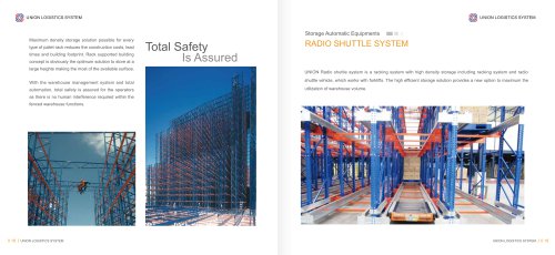 Automated Radio Shuttle Pallet Rack