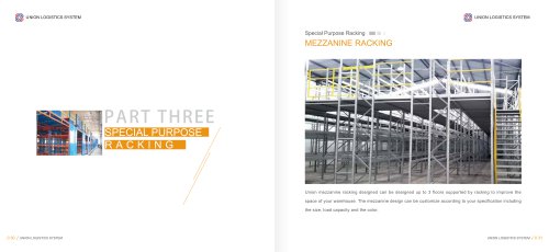 industrial mezzanine with racking system / multi-tier / for heavy-duty applications