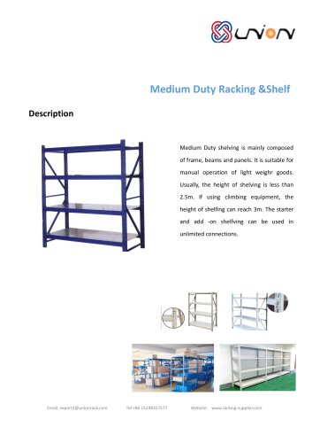 Union Medium Duty Rack