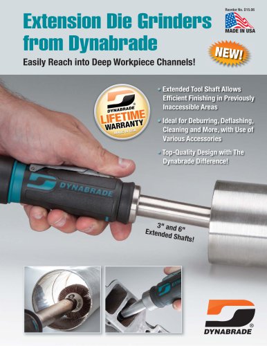 Extension Die Grinders from Dynabrade