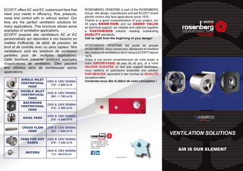 ECOFIT flyer HVAC applications