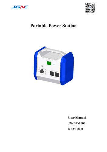 JGNE Portable Power Station JG21-BX-1000