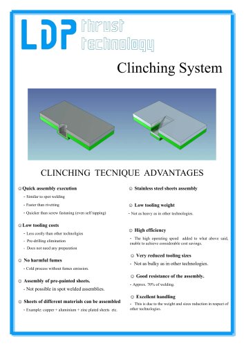 Clinching system