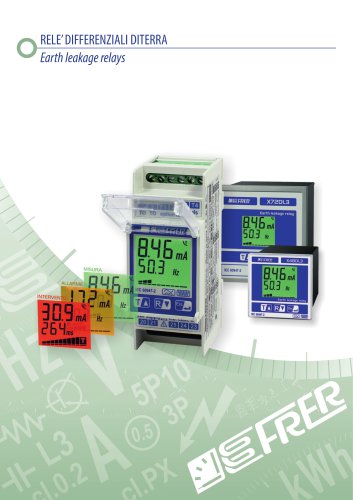 Earth leakage relays 