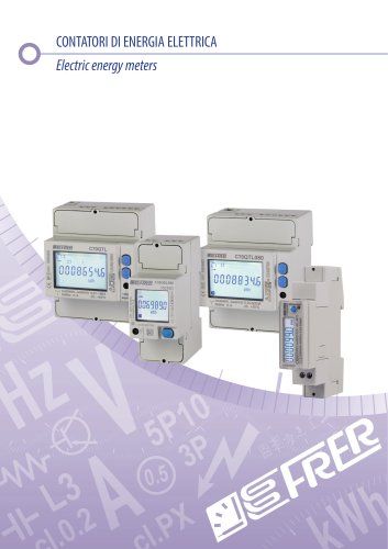 Electric energy meters