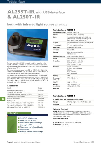 AL255T-IR with USB-Interface & AL250T-IR