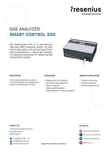 Smart Control 300 Data Sheet