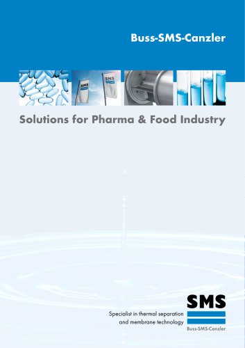 Solutions for Pharma & Food Industry