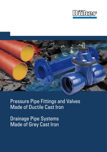 Pressure Pipe Fittings and Valves