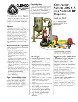 2 Cuft Contractor Machine System with HP Respirator (Rev. G)