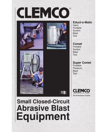 Small Closed-Circuit Abrasive Blast Equipment