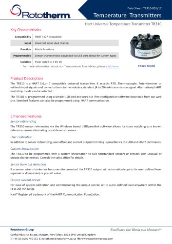 Temperature Transmitters