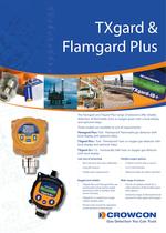 TXgard and Flamgard Plus Flammable gas detector with display