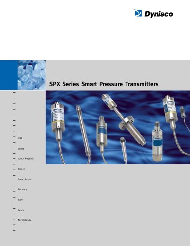 SPX Series Smart Pressure Transmitters 