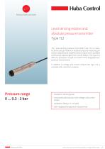 Pressure level transmitter 712