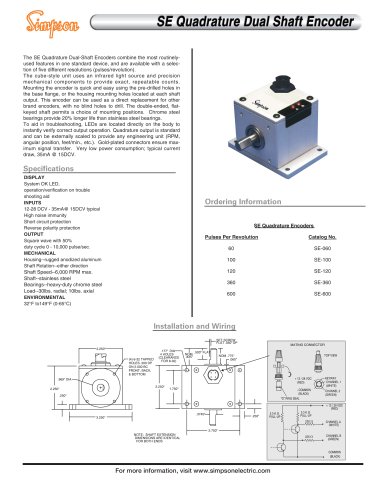  SE Encoders