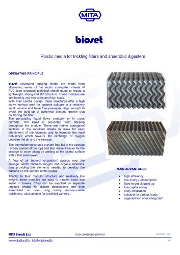 Brochure bioset