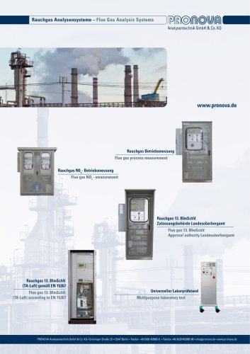 Flue Gas Analysis Systems