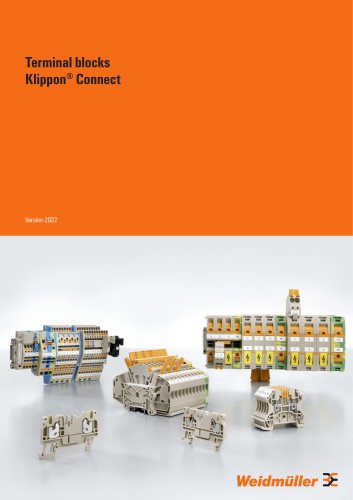 Terminal blocks Klippon® Connect