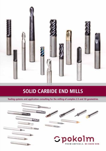 solid carbide end mills