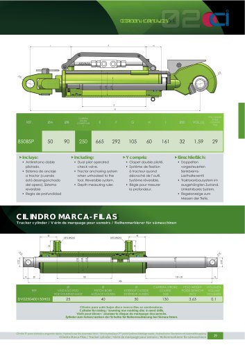 Tracker cylinder