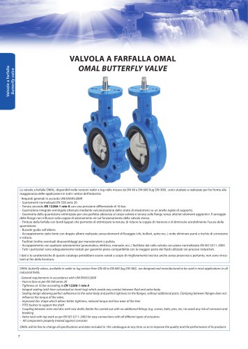 Butterfly valves - General characteristics