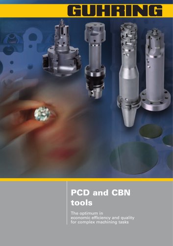 PCD and CBN tools