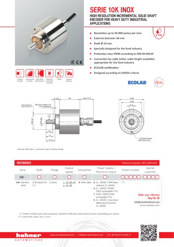 SERIE 10K INOX