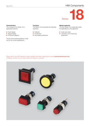 Series 18: Audio and video, Laboratory and measuring equipment