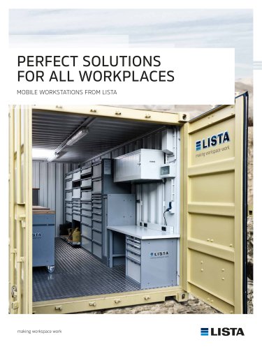 MOBILE WORKSTATIONS FROM LISTA