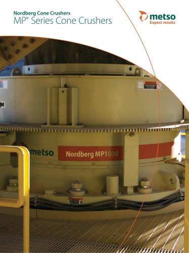 Nordberg® MP Series™ Cone Crushers Brochure