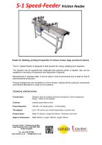 S-1 Speedfeeder Sunala Brochure