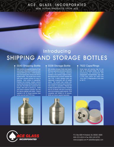 Schott Shipping and Storage Bottles