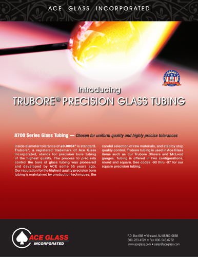 Trubore Precision Glass