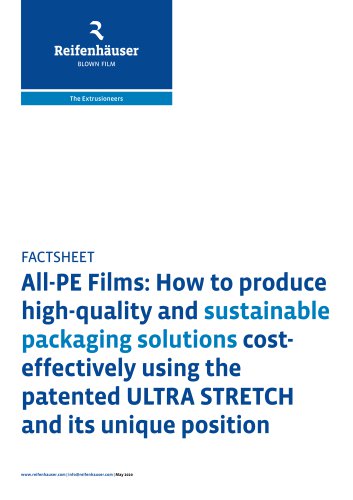 ULTRA STRETCH All-PE Films