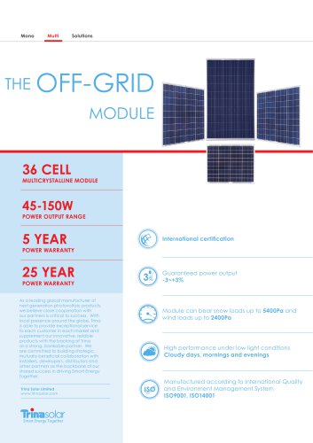 OFF-GRID module