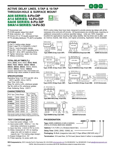 A08-A14-SA08-SMA14 SERIES