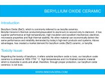Beryllia Ceramic